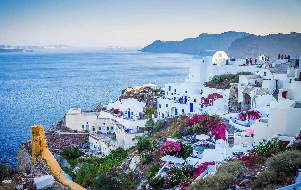 Exploring the Island of Santorini in Greece