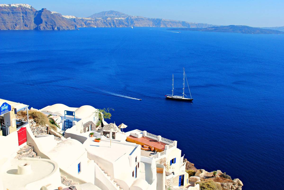 Exploring the Island of Santorini in Greece